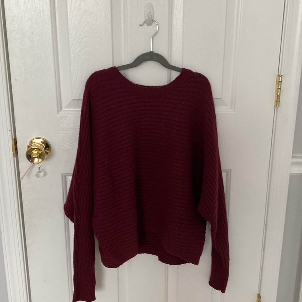 SO Maroon sweater